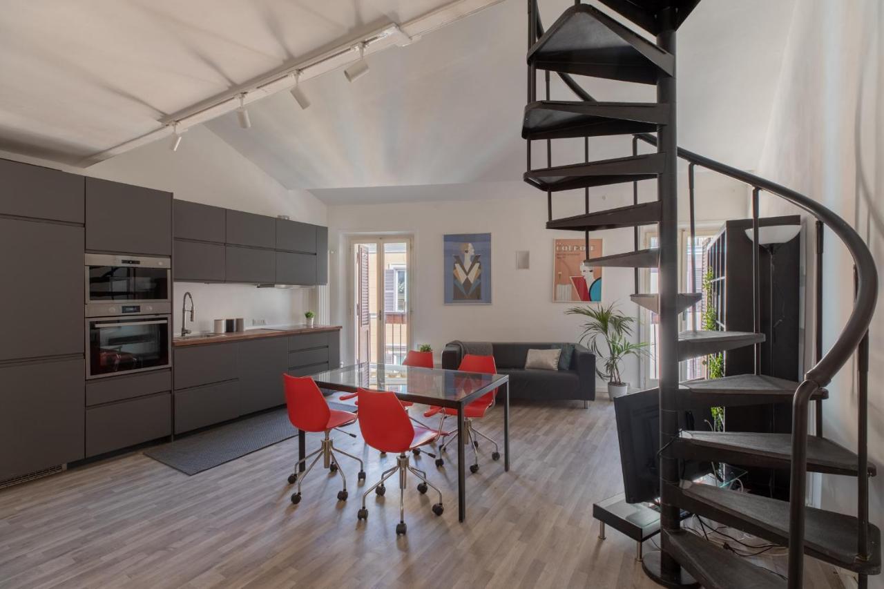 Iflat Trastevere Industrial Apartment Рим Екстериор снимка
