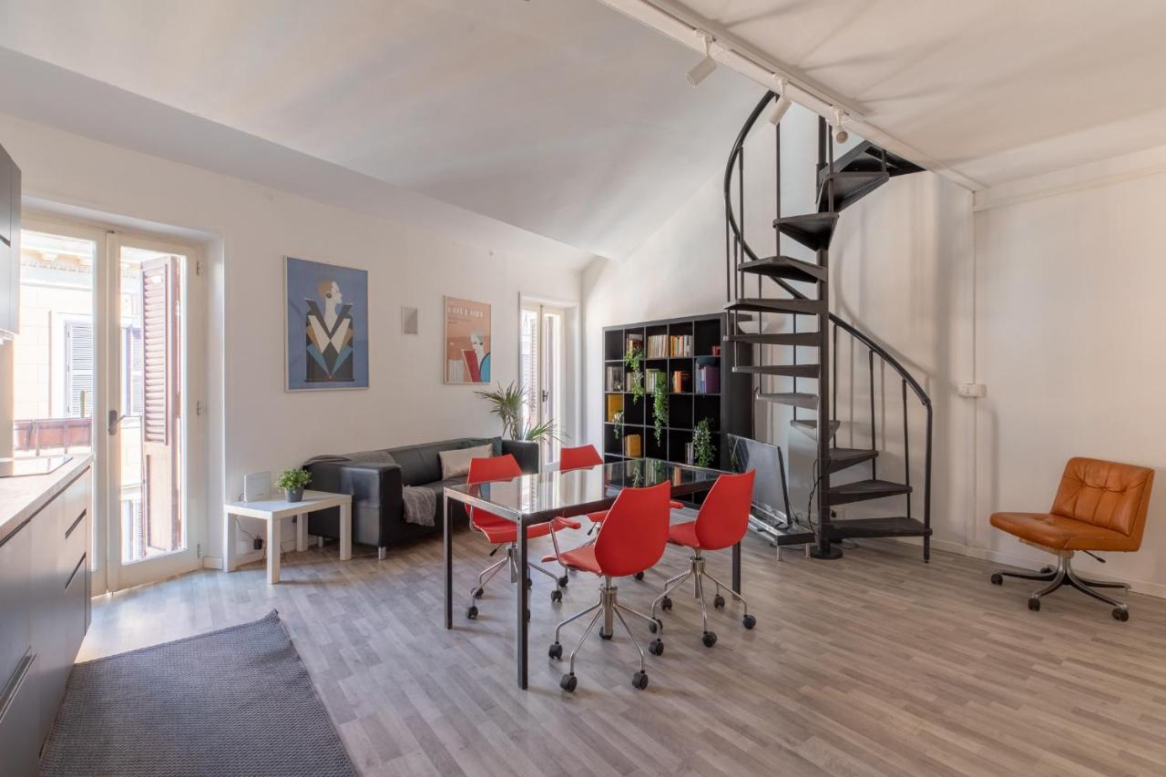 Iflat Trastevere Industrial Apartment Рим Екстериор снимка